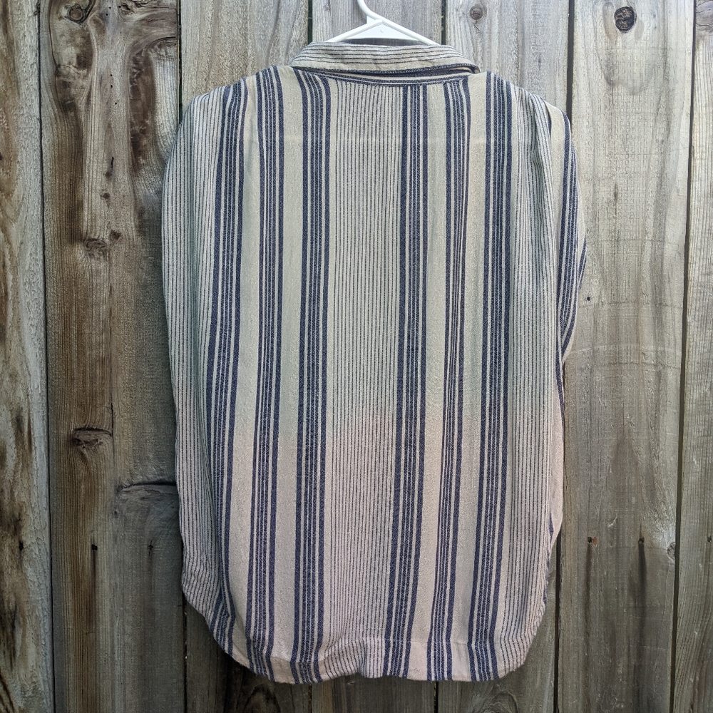 Free People Baby Blues Top Ombre Blue Size Large - Picture 5 of 7